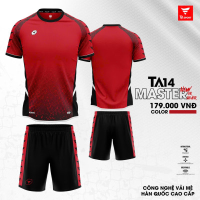 ÁO BÓNG ĐÁ KHÔNG LOGO TA14 MASTER